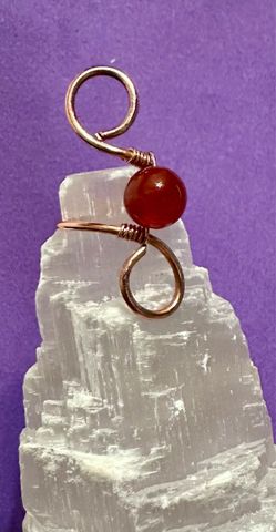 Carnelian Handmade Copper Ring