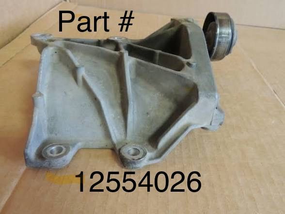 OEM A/C Compressor Bracket Part # On Image