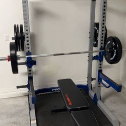 Squat Rack Weight Set