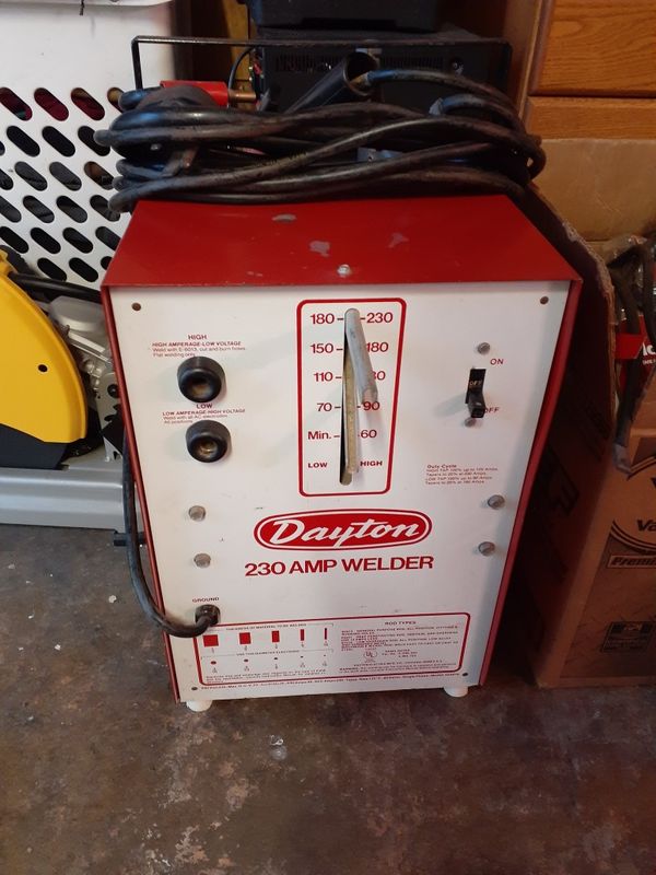 Dayton 230 amp.welder for Sale in E RNCHO DMNGZ, CA OfferUp