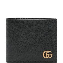 Leather Wallet Gucci. Black. GG Logo