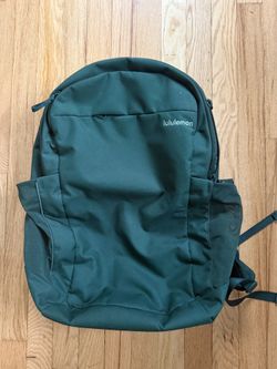 Lululemon triple-zip 28L backpack legacy green