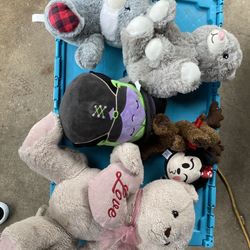 Assorted Plush Toys