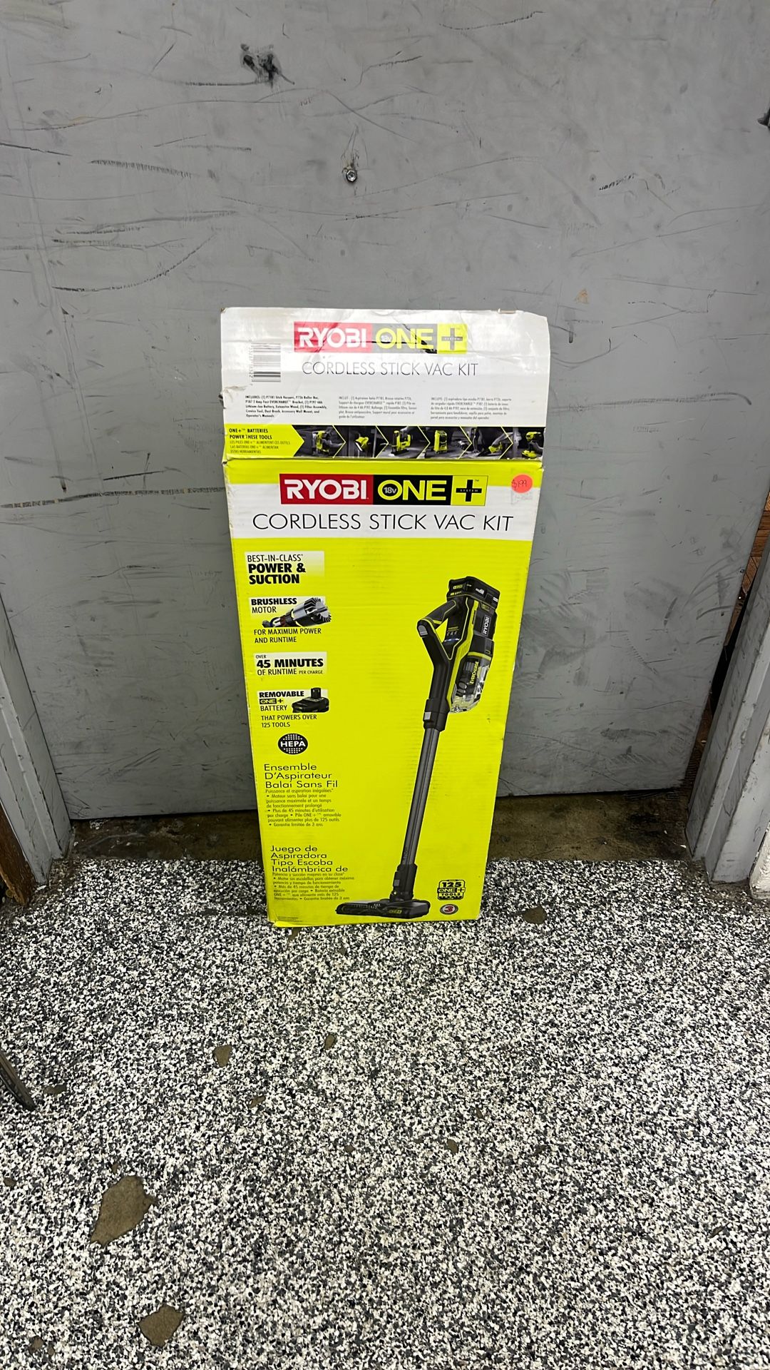 Ryobi P7181K Cordless Stick Vacuum