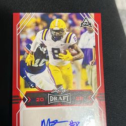 signed malik nabers rookie card