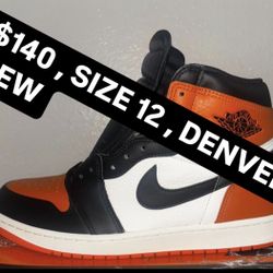 Air Jordan 1 Size 12  shattered Backboard 
