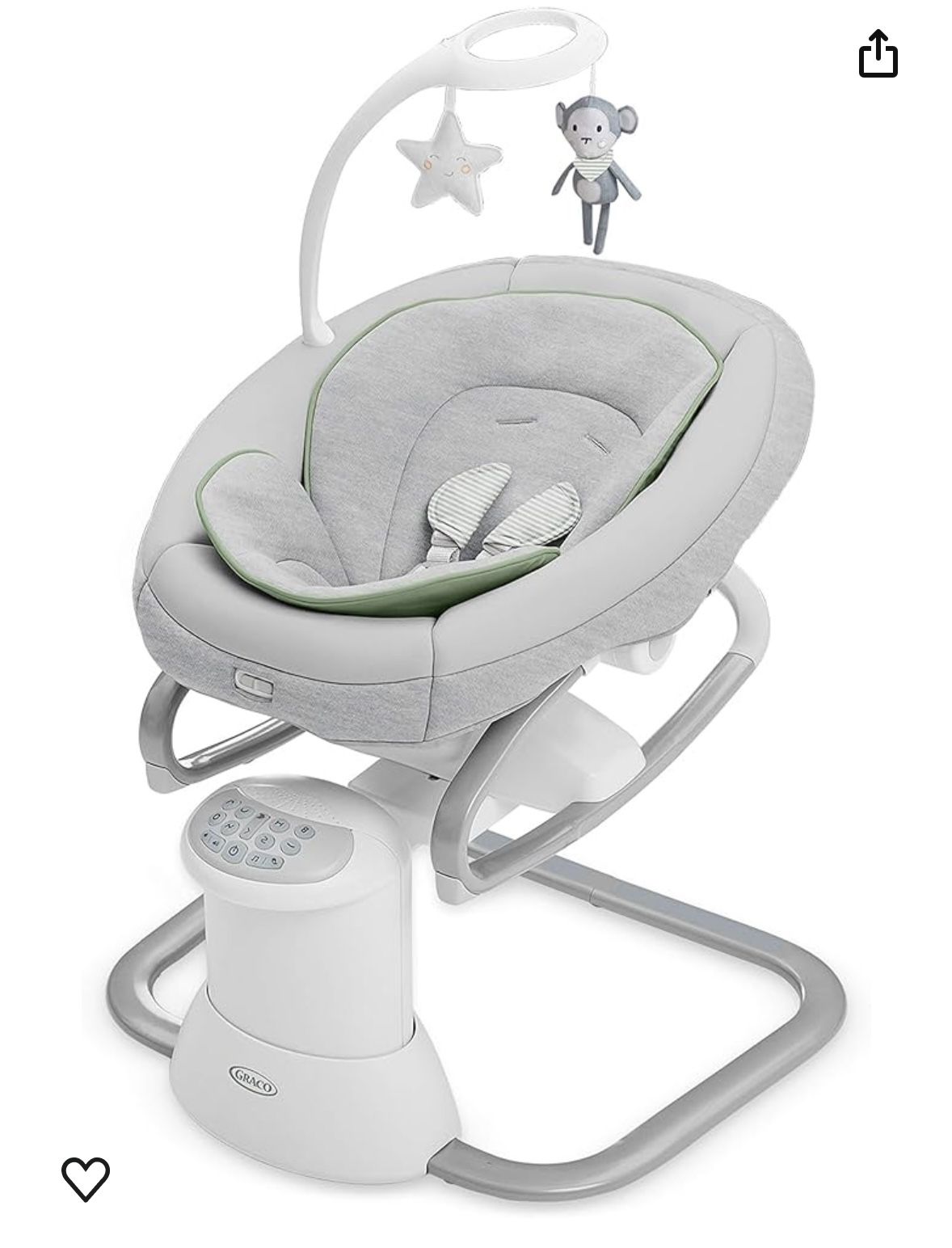 Baby Swing Like New , Mesedora De Bebe Como Nueva 