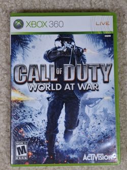 Activision Call of Duty: World at War Xbox 360 M NTSC-U/C 2008 MP Co-op