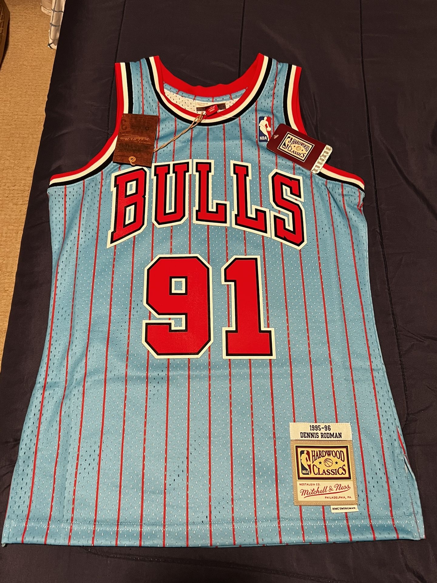 Bulls Rodman Jersey