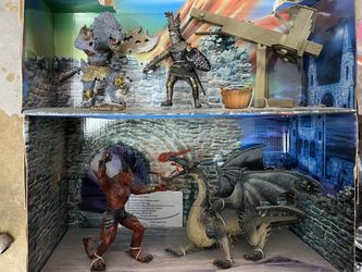 Dragons and monsters characters