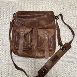 Vintage BDG Real Leather Messenger Bag – Premium Leather