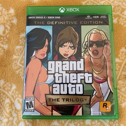 Grand Theft Auto Trilogy Xbox Rockstar