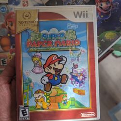 Super Paper Mario For Nintendo Wii