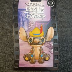 Stitch Crashes Disney Pin