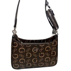 New Brown Guess Bag + Wallet NWT Purse Handbag Satchel Natural Chardon CC851912 