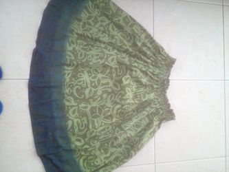 Women's floral skirt