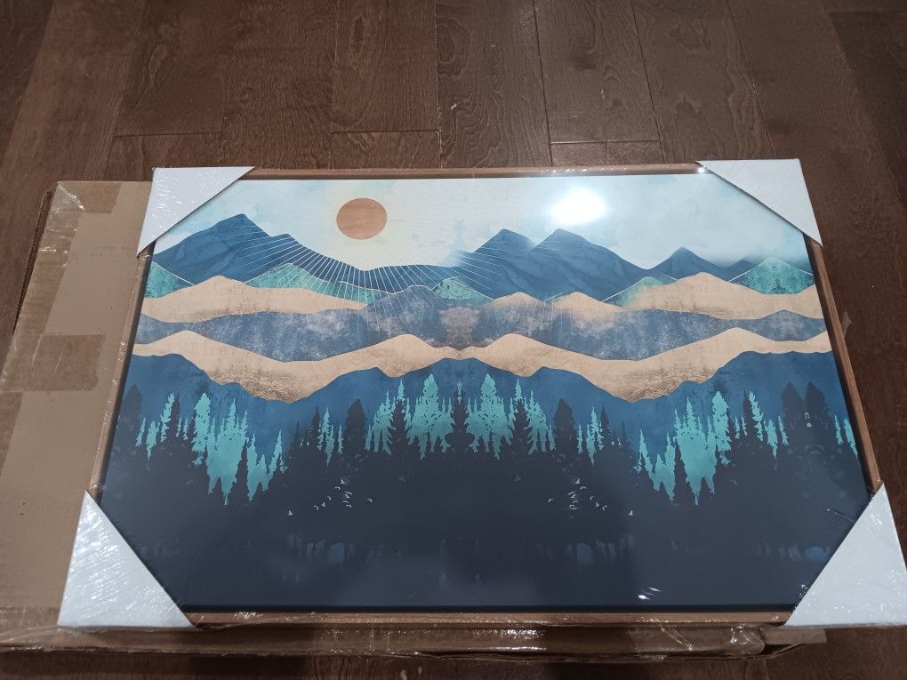 New Mountain Wall print 24 X 16