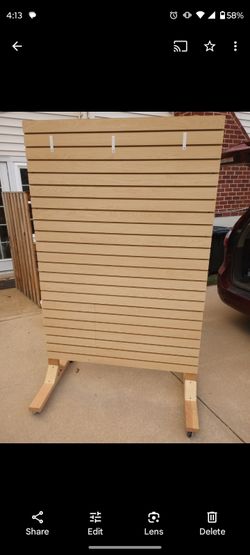 Rolling Slat Walls