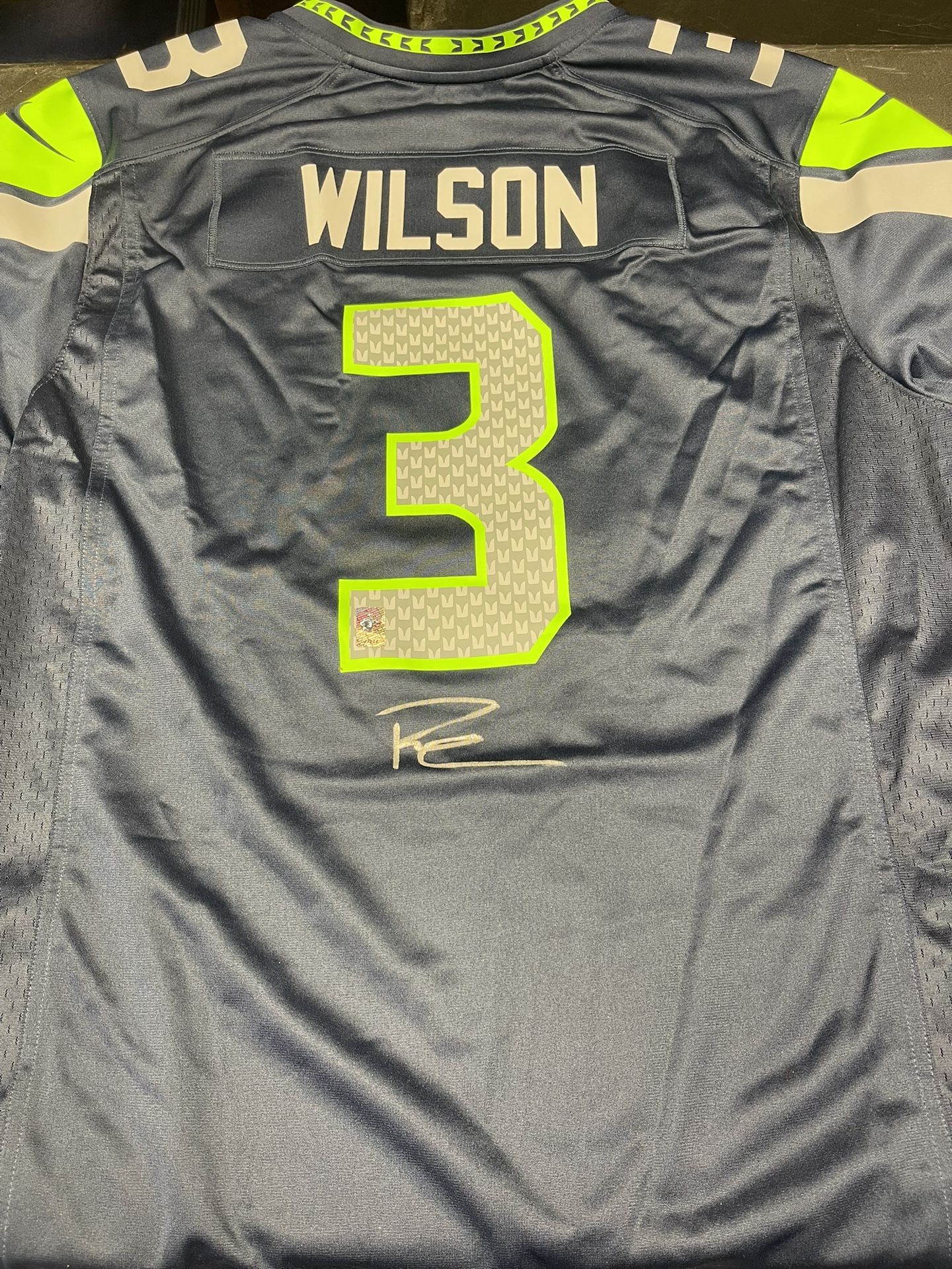 Wilson Seahawks Autograph 