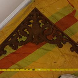 Antique Wrought Iron Triangle Archway Door Way