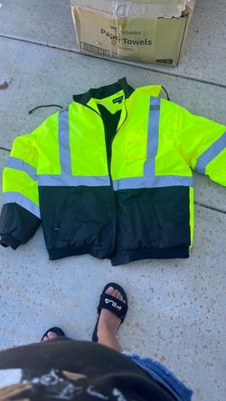 XL high vis winter jacket