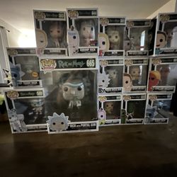 RICK AND MORTY FUNKO POPS BUNDLE
