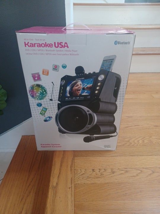 Unopened Never Used Karaoke Machine Brand New