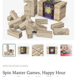 Happy Hour Blocks Jenga 