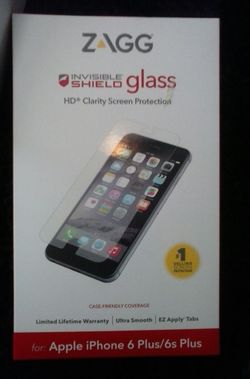 screen protection. I phone 6s plus.