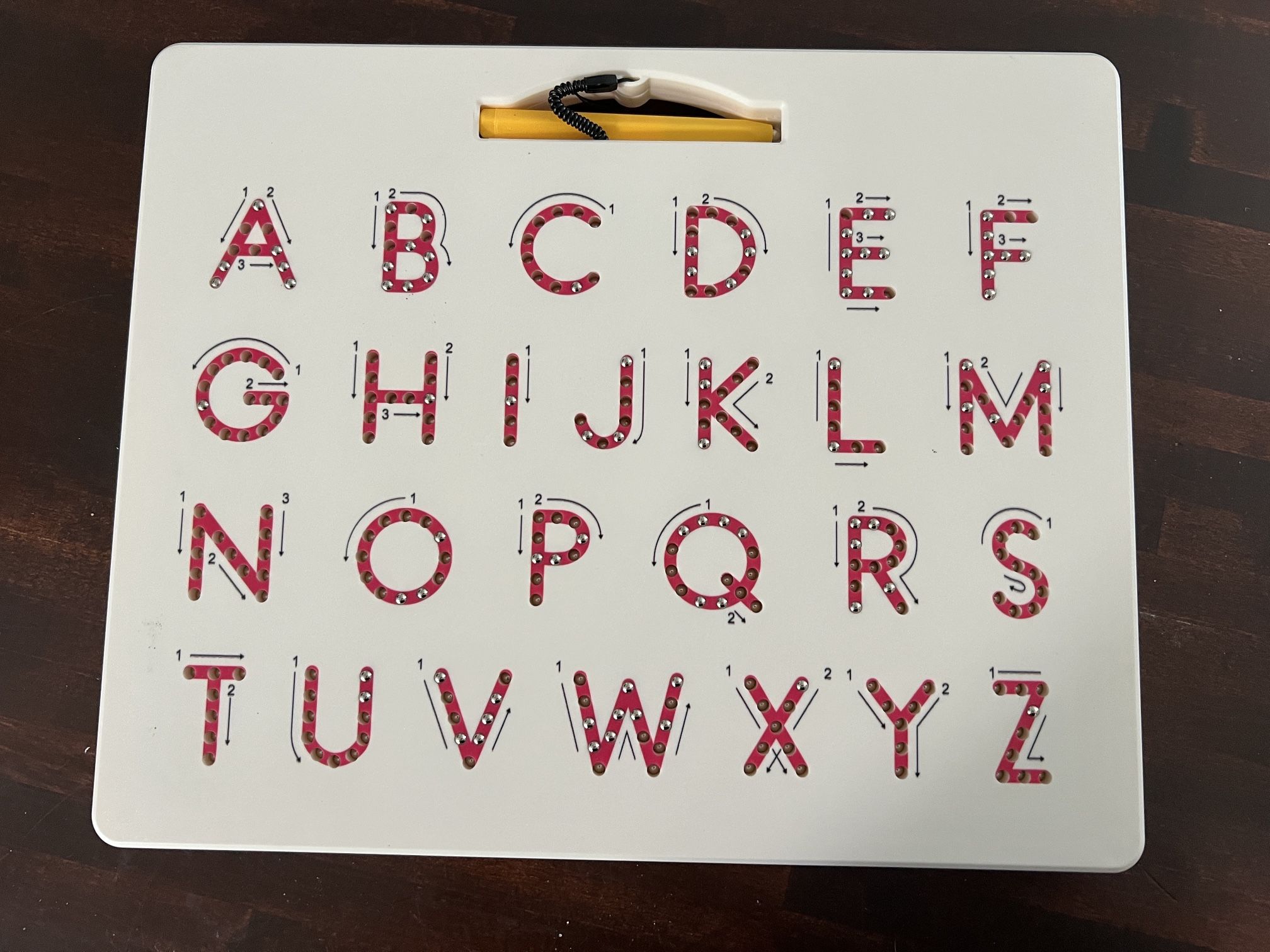 Alphabet Tracing Board