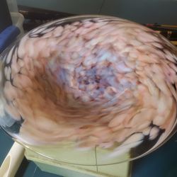 Beautiful Colorful Glass Bowl