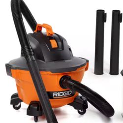 RIDGID 6 gallon vacuum wet dry vac