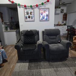 MCombo Triple Motor Power Lift Recliner Chair (PAIR)