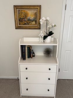 Dresser with book shelf