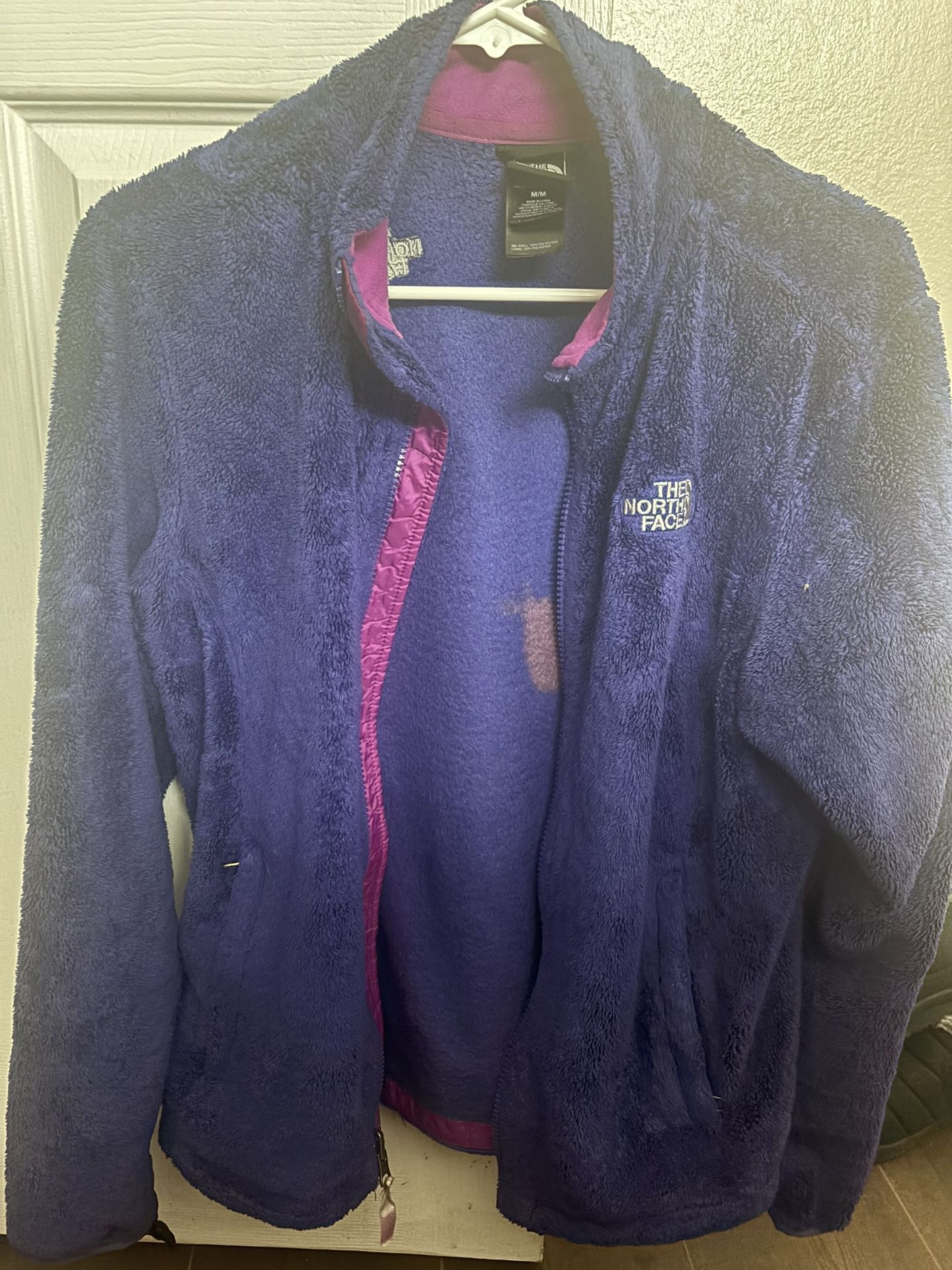 Purple And Pink North Face Jacket- $1