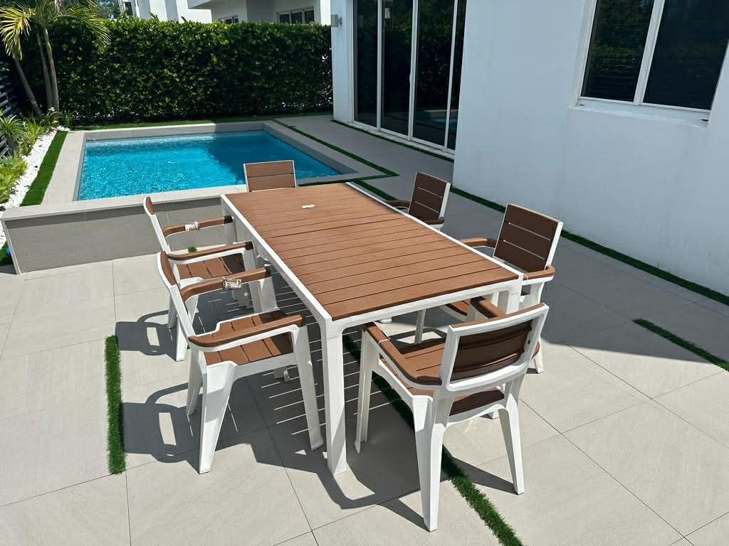 Patio Dinning Table - Mesa De Comedor Para Patio