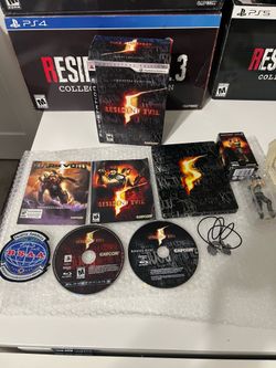 Resident Evil 5 Collectors Edition PS3 PlayStation 3 Complete CIB RE5 Capcom