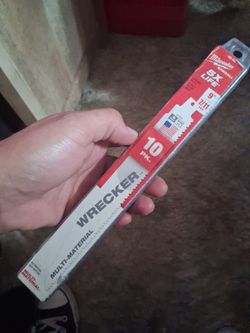 Milwaukee Sawzall Wrecker 9" Reciprocating Blades 10-Pack