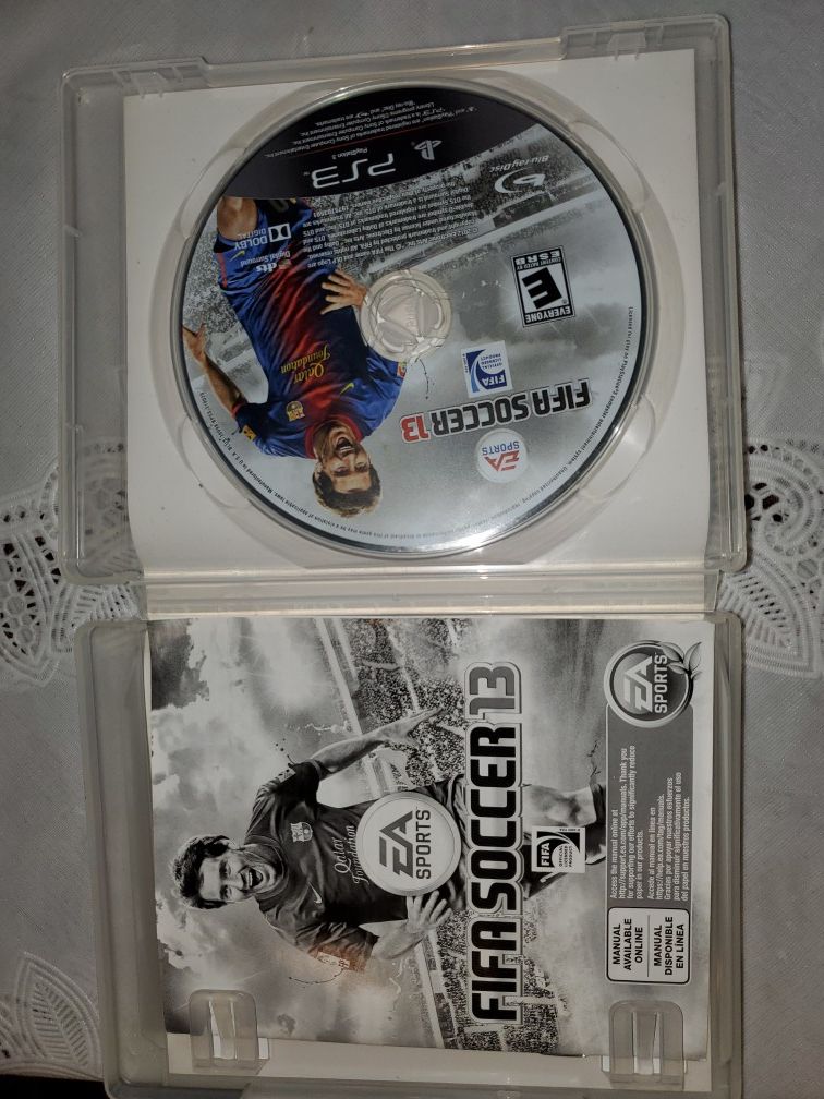 Fifa soccer 13. Ps3 game