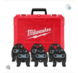 Milwaukee Press Jaw Set with Carrying Case