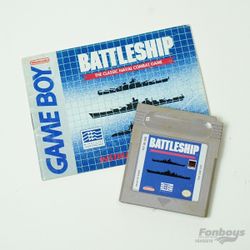Battleship GameBoy Game + Manual