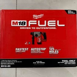 Milwaukee Rotary Hammer duel Fuel 