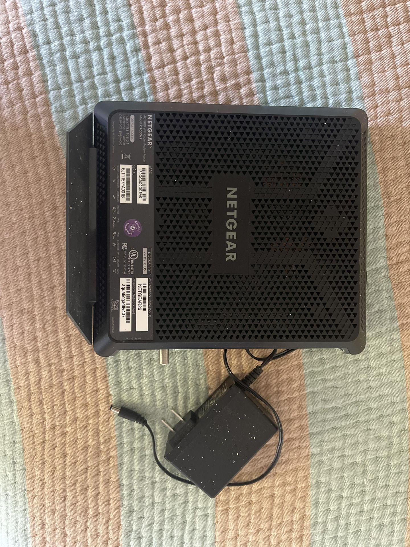 Netgear Internet Wifi Modem Router