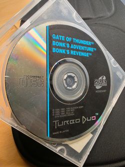 Gate of Thunder, Bonk's Adventure, Bonk's Revenge (TurboGrafx CD, 1992)