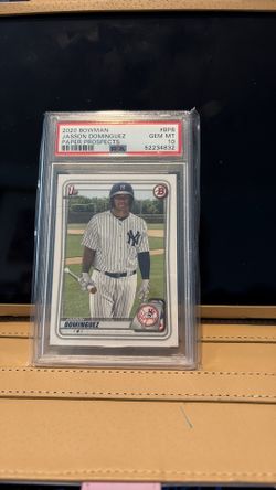 2020 BOWMAN JASSON DOMINGUEZ PSA 10