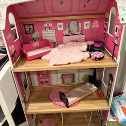 Barbie Houses And Foam Rag 