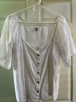White Blouse XL