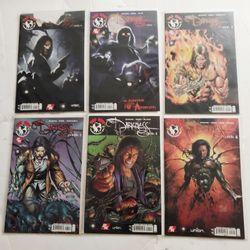 The Darkness Comic Books Set Levels 0-5 Top Cow