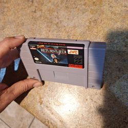 Super Nintendo Return Of The Jedi Star Wars Game $ $20 Clean And Tested Pick Up In Glendale