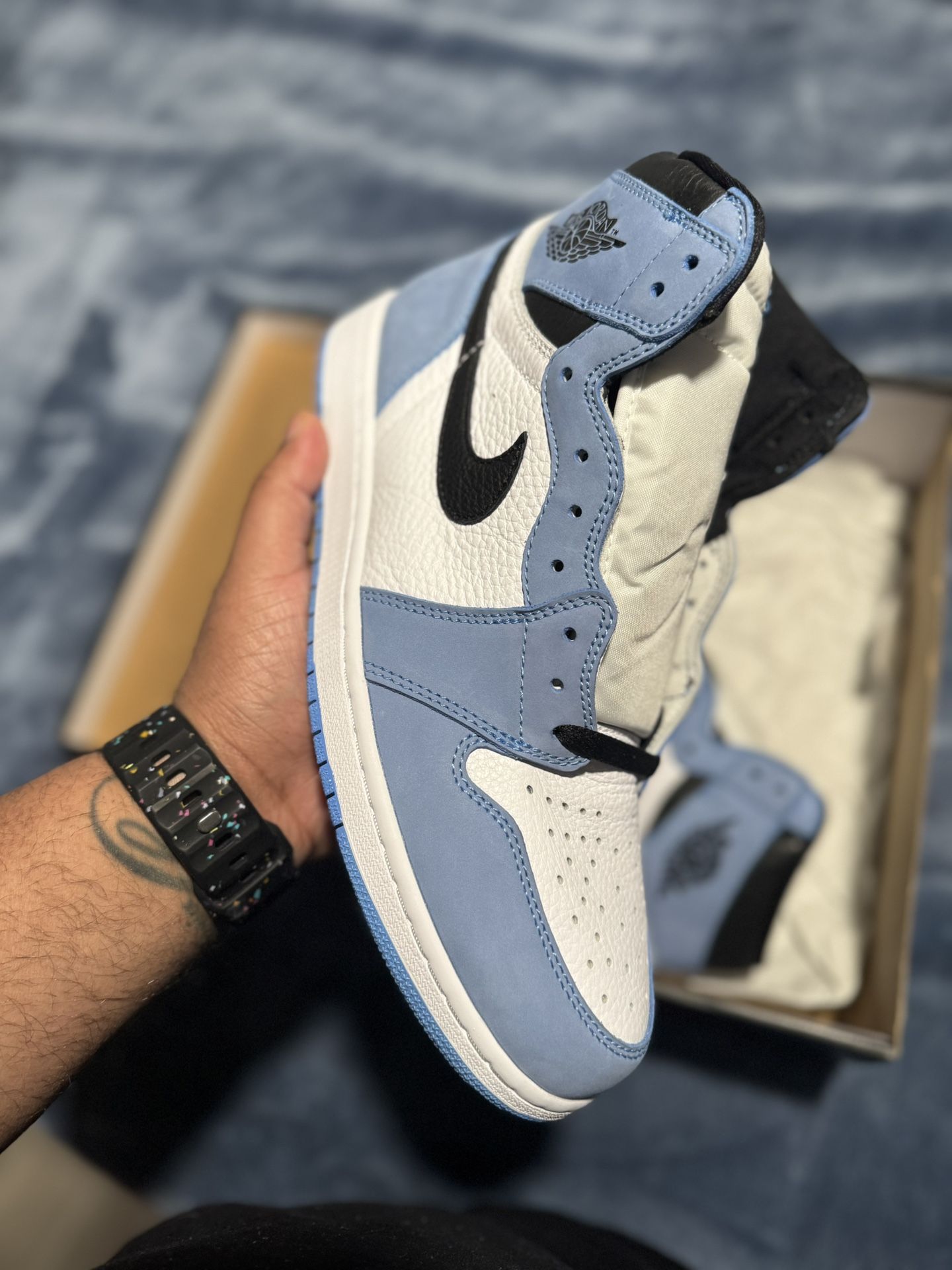 University Blue Jordan 1 - Size 12